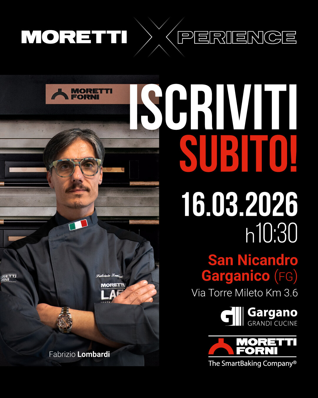 03 16 Invito Moretti Xperience Gargano Lombardi iscriviti