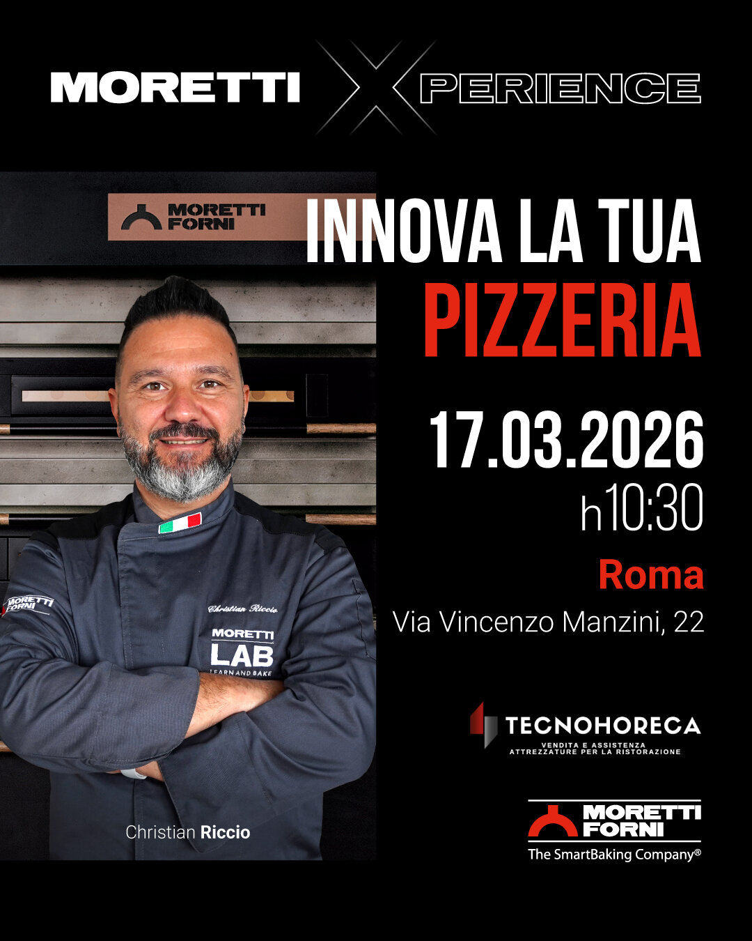 03 17 Invito Moretti Xperience Tecnohoreca Riccio innova
