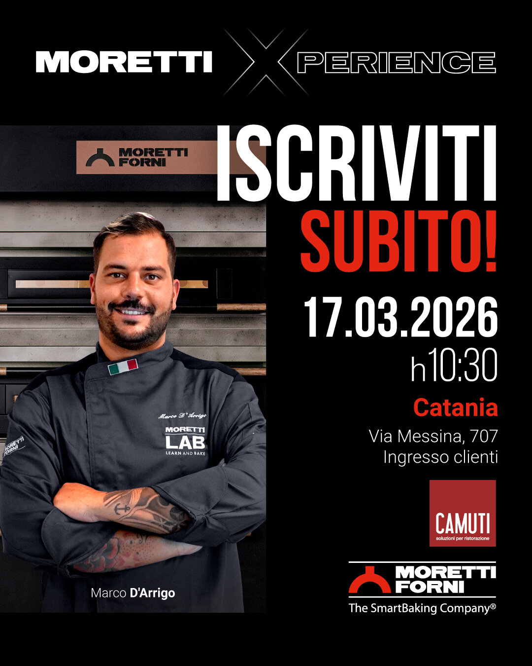 03 17 Invito Moretti Xperience Camuti D'Arrigo iscriviti 1