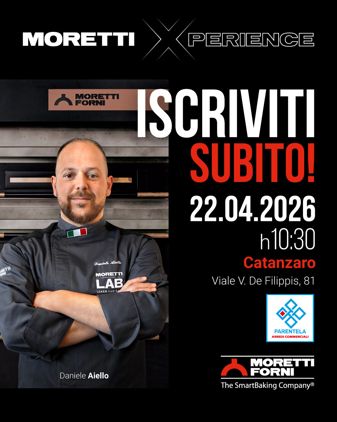 04 22 Invito Moretti Xperience Parentela Aiello Iscriviti